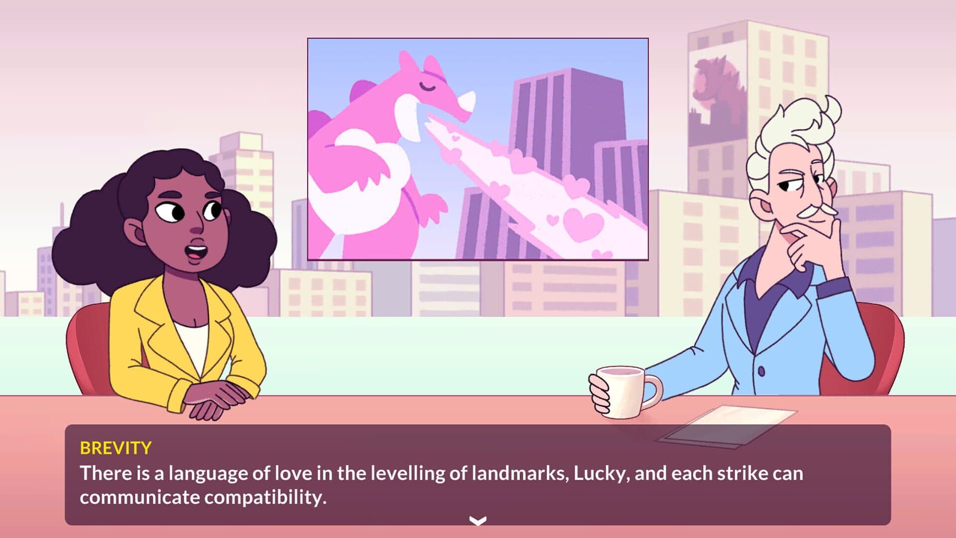 Kaichu: The Kaiju Dating Sim screenshot 9