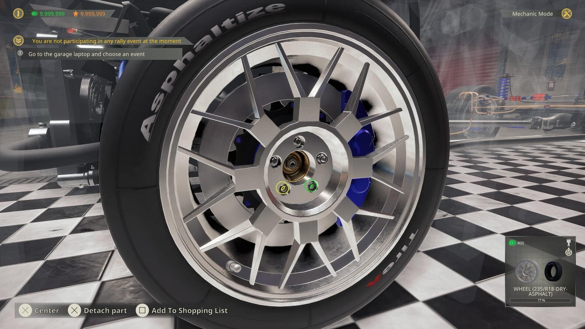 اسکرین‌شات Rally Car Mechanic Simulator - 1
