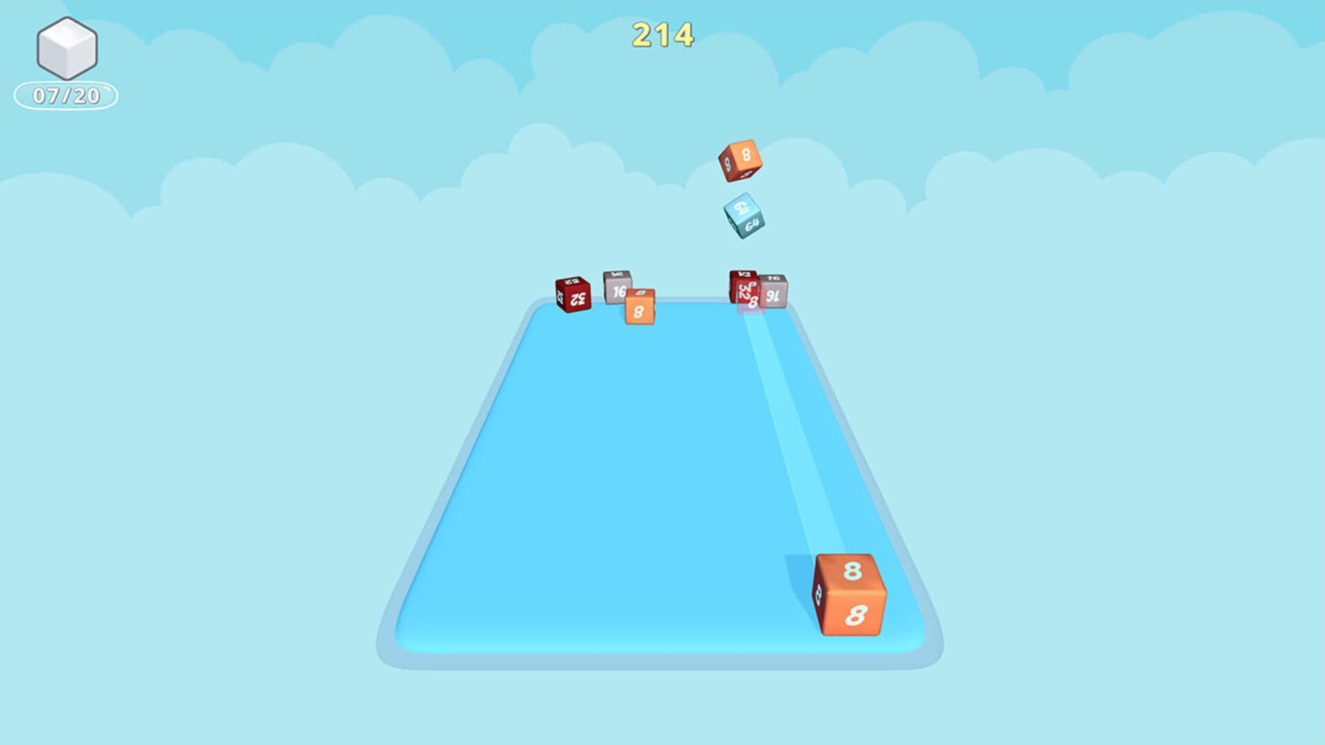 اسکرین‌شات Sliding Cubes 2048 Mania - 4