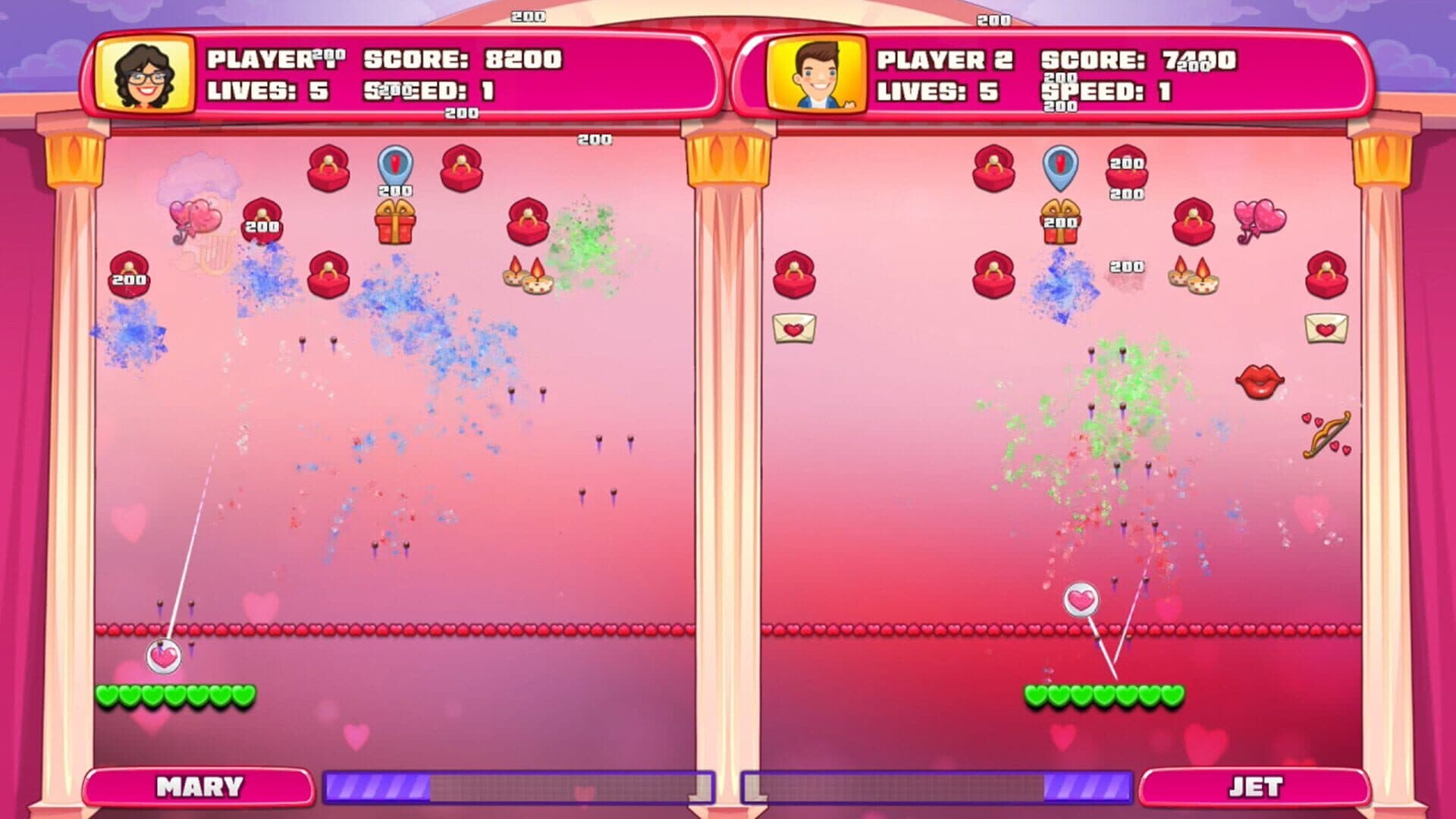 اسکرین‌شات Valentine Candy Break 2 Head to Head - 7