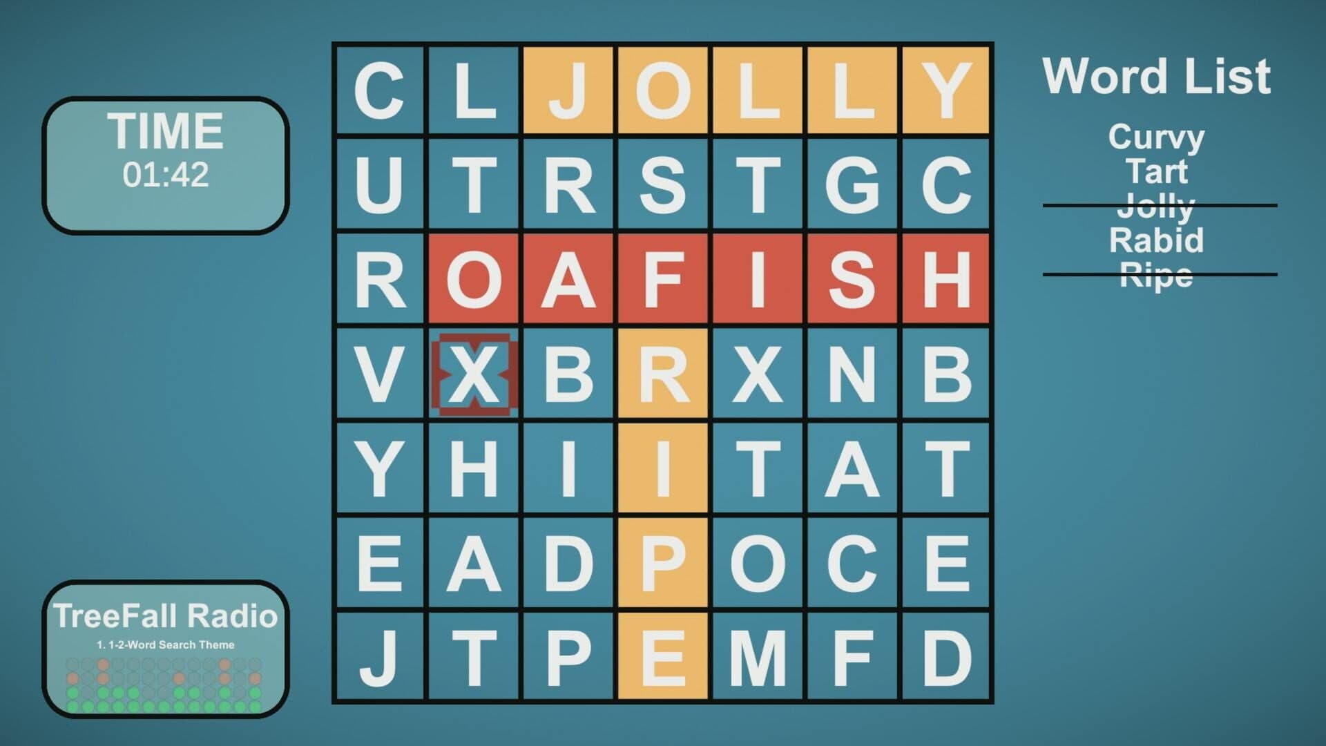اسکرین‌شات 1-2-Dynamic Word Search! - 4