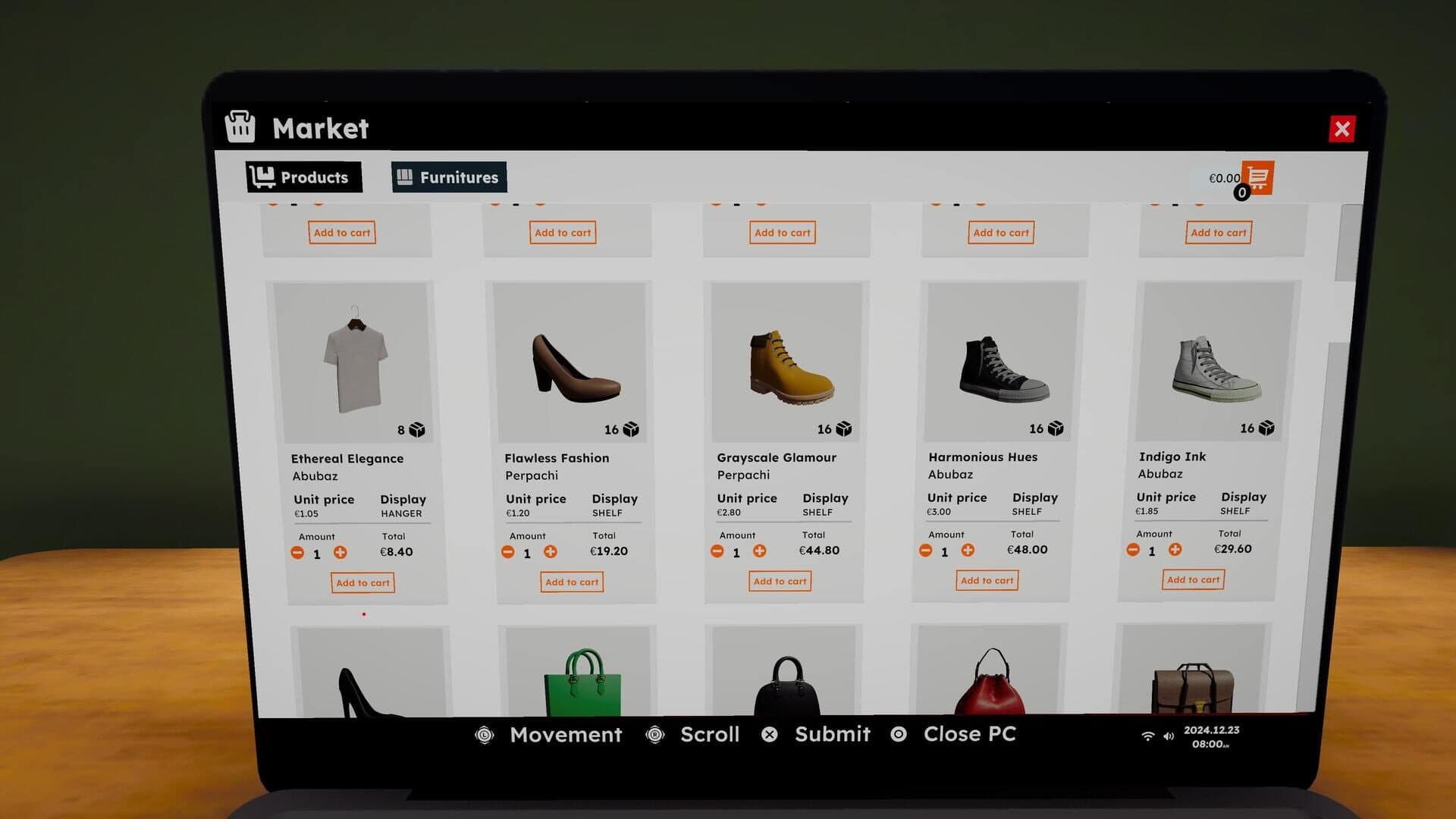اسکرین‌شات Clothing Supermarket Store Simulator - 1