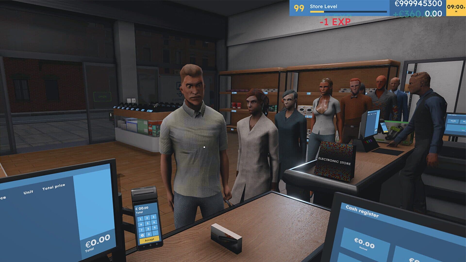 اسکرین‌شات Electronics Supermarket Simulator - 2