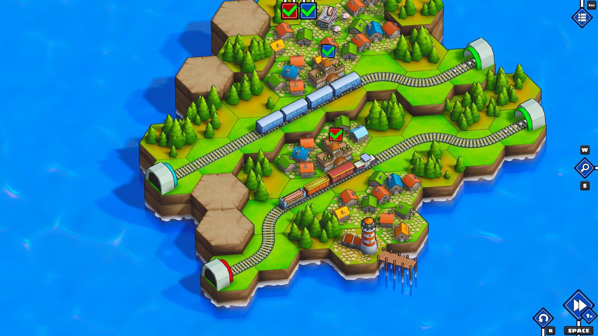 اسکرین‌شات Railway Islands 2 - 4