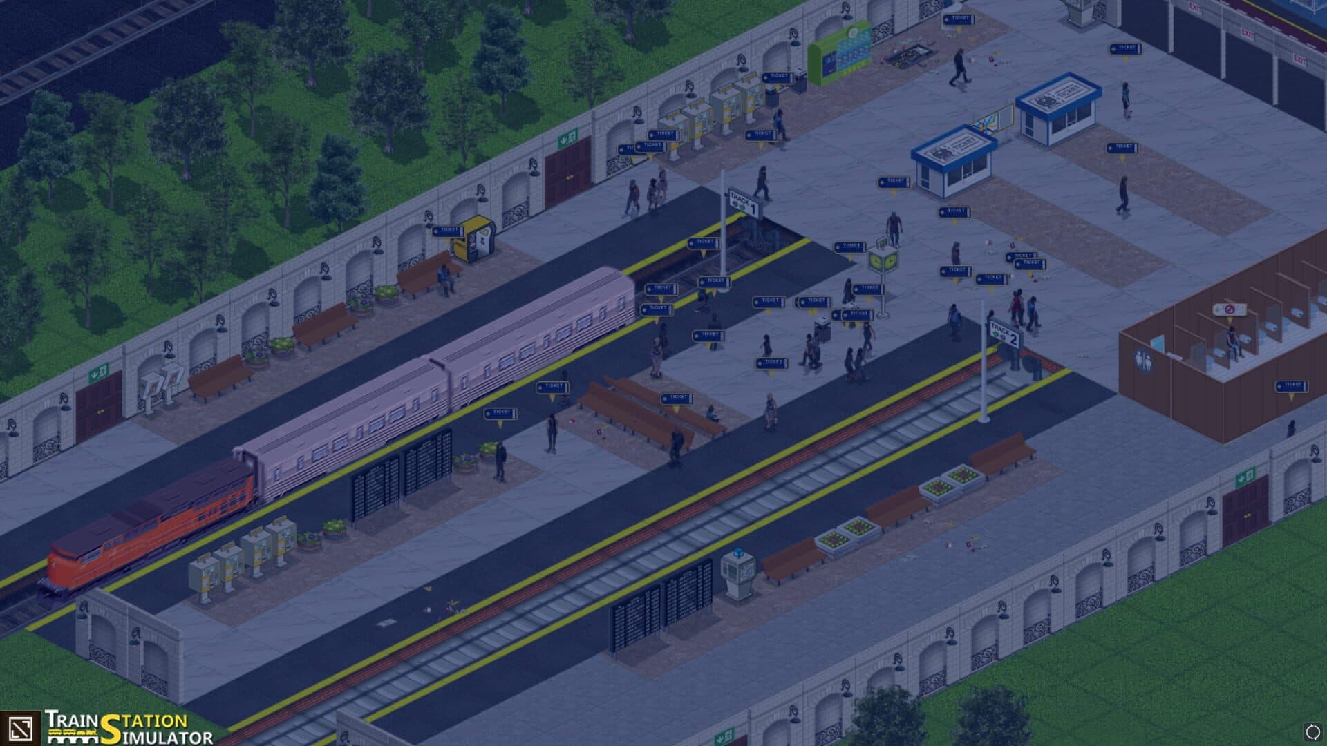 اسکرین‌شات Train Station Simulator - 1