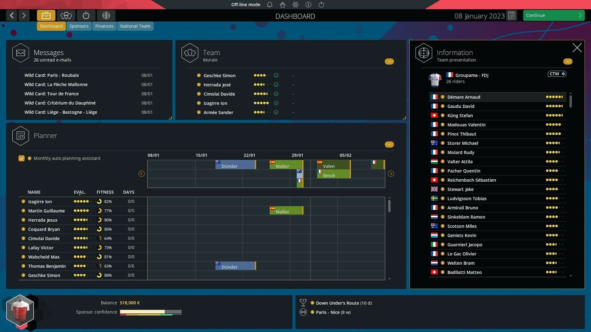Pro Cycling Manager 2023 screenshot 2