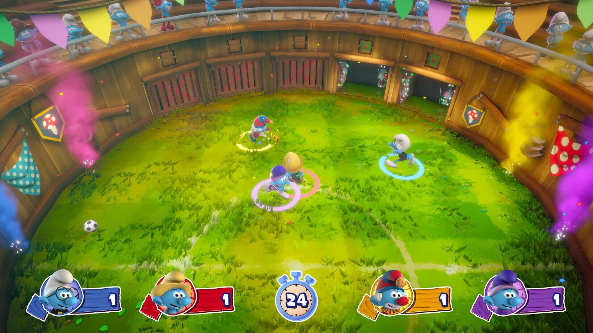 The Smurfs: Village Party screenshot 1