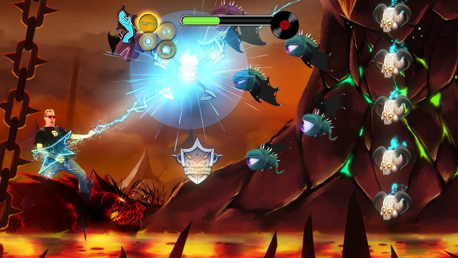 اسکرین‌شات Air Guitar Warrior for Kinect - 10