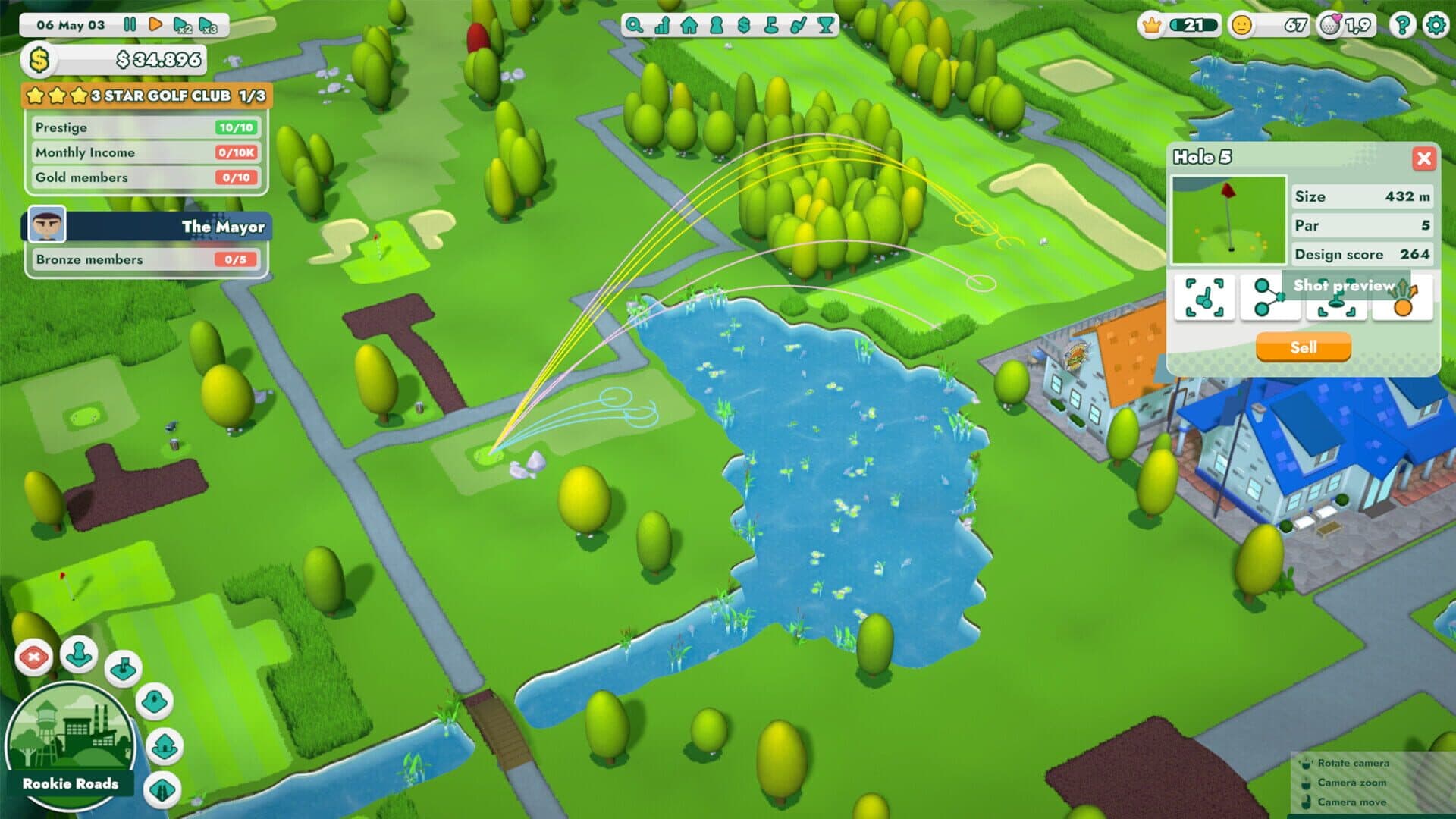 اسکرین‌شات Under Par Golf Architect - 3