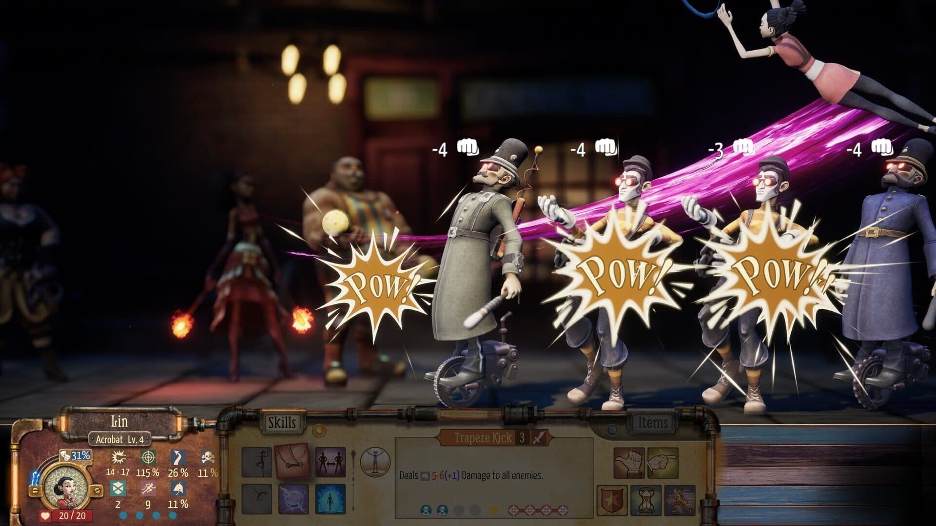 Circus Electrique screenshot 1