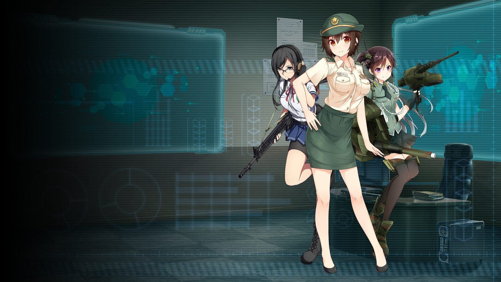 اسکرین‌شات Bishoujo Battle Cyber Panic! - 2