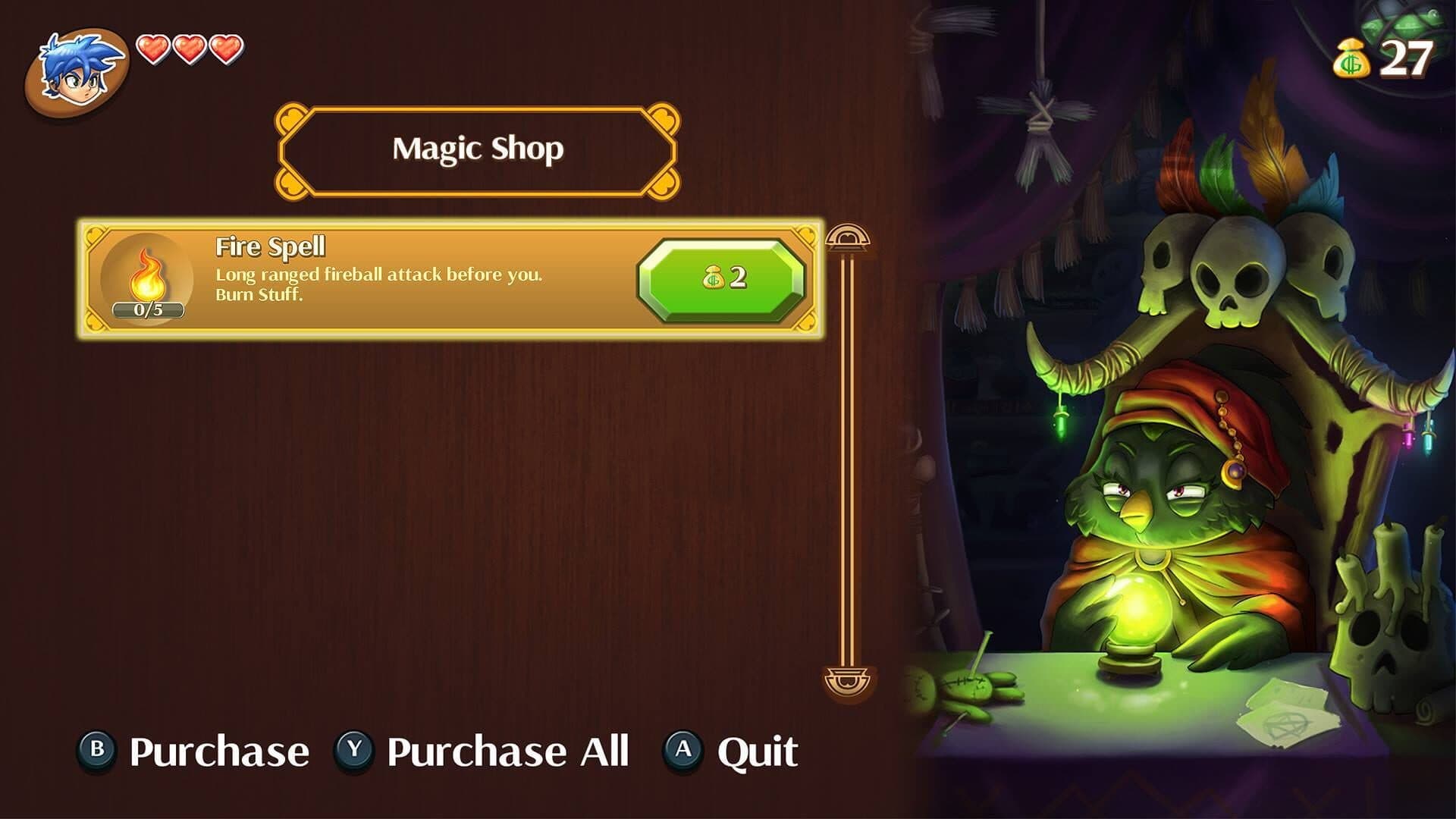 اسکرین‌شات Monster Boy and the Cursed Kingdom - 1