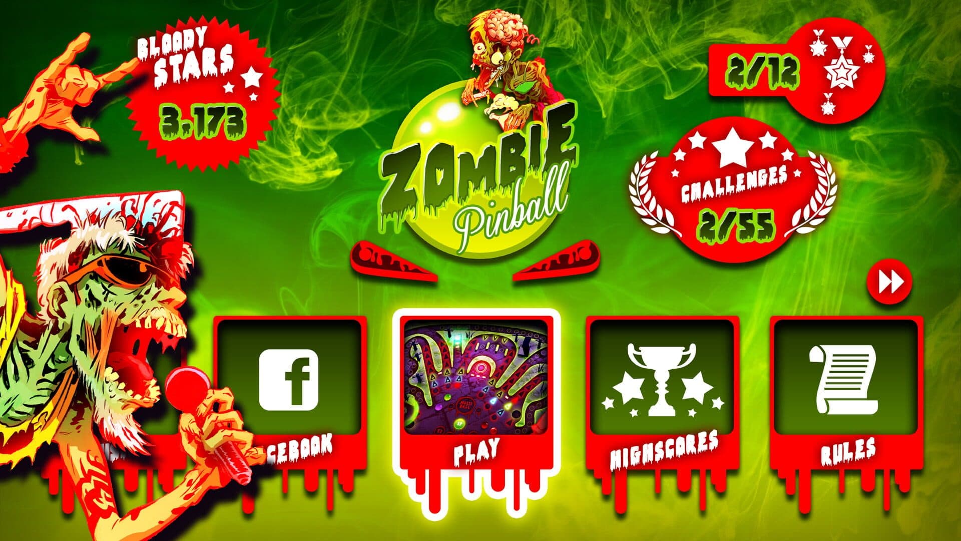 اسکرین‌شات Zombie Pinball - 5