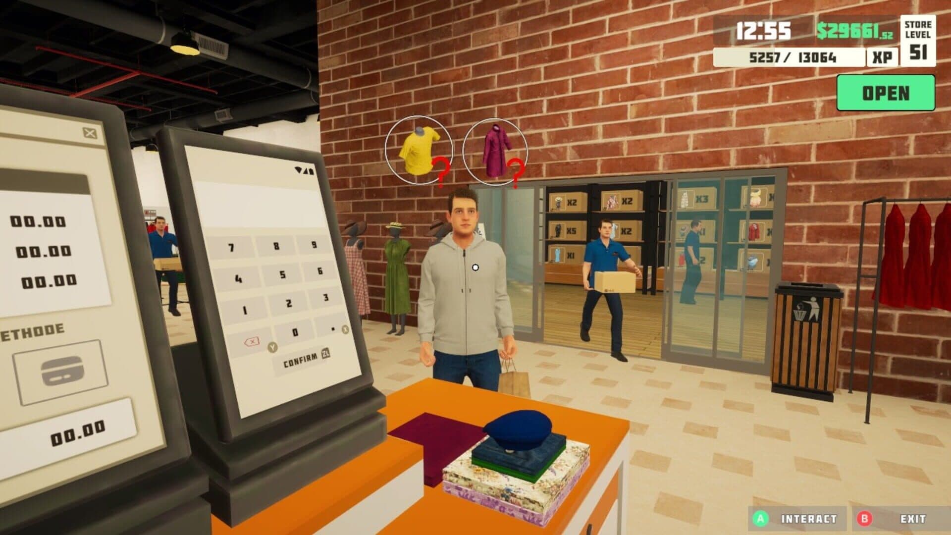 SiMarket Cloth Store Simulator screenshot 3