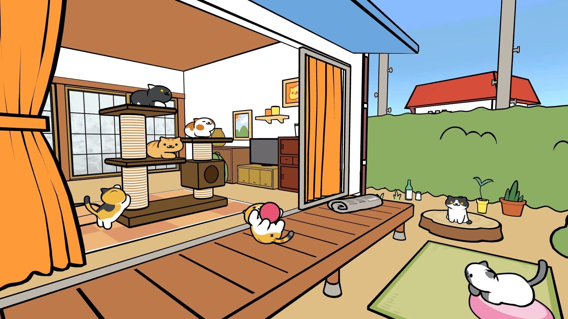 اسکرین‌شات Neko Atsume VR - 2