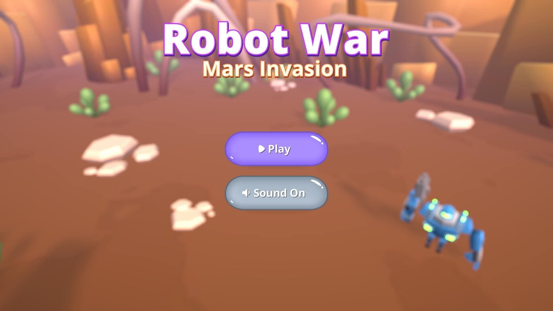 اسکرین‌شات Robot War Mars Invasion - 5