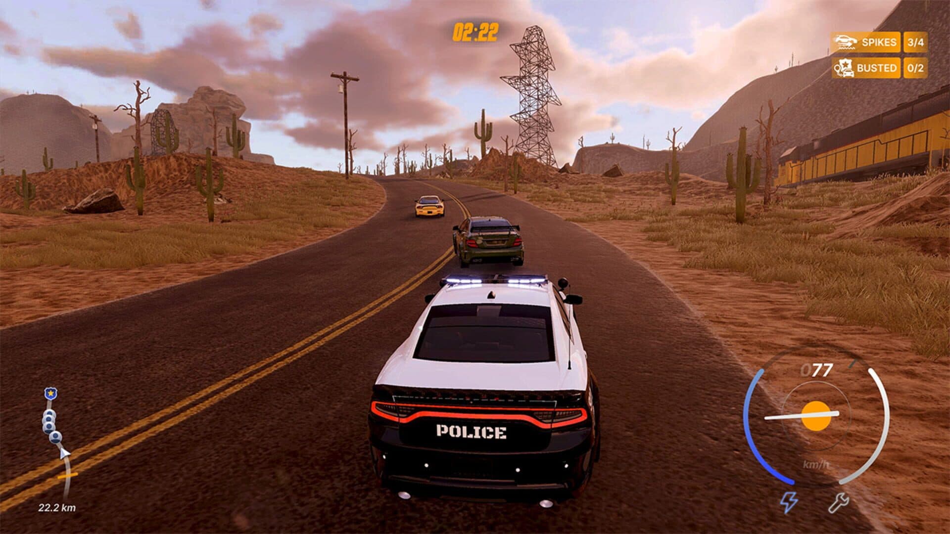 اسکرین‌شات Police Chase Simulator: Highway Racers Pursuit - 4