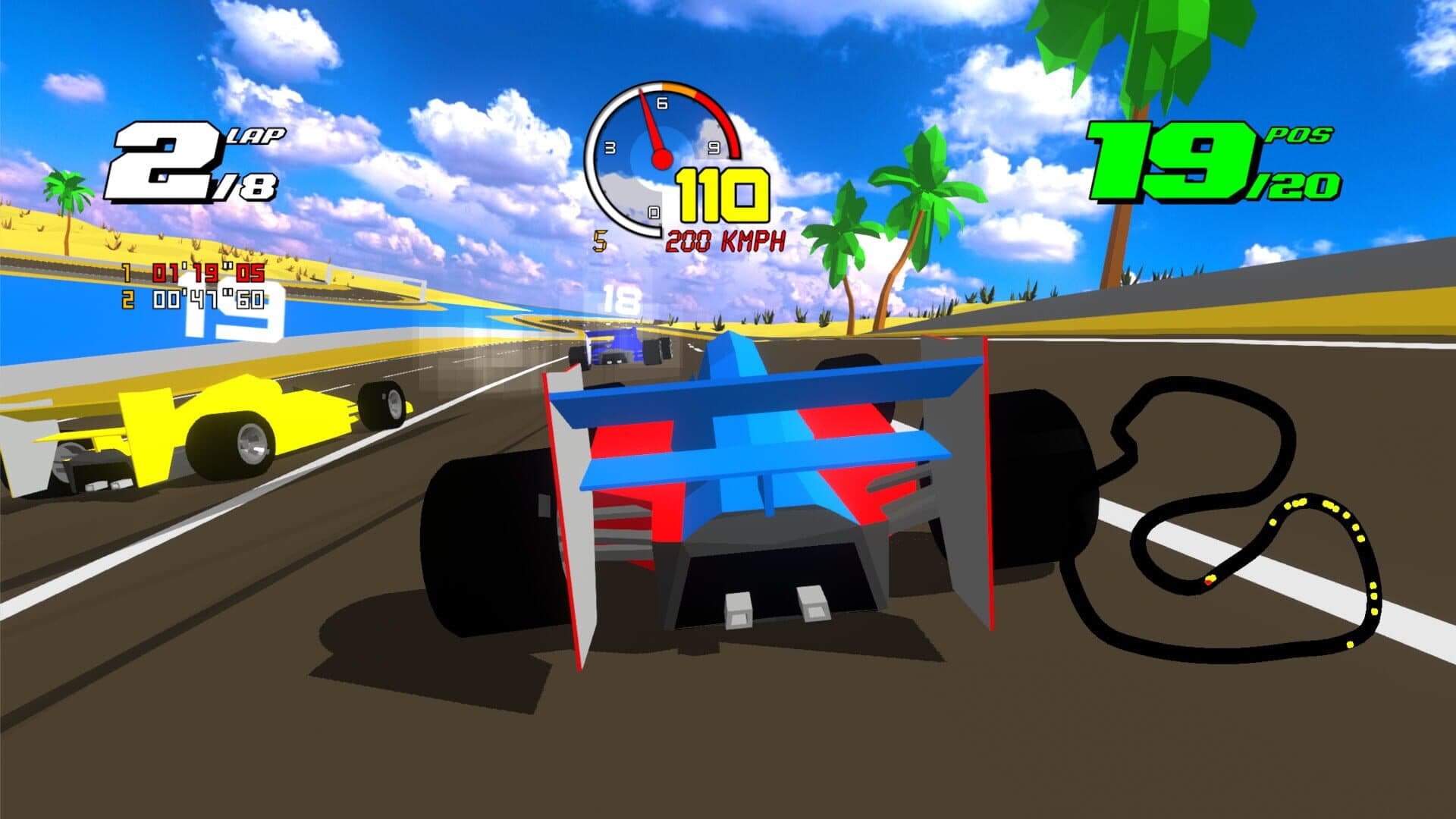 Formula Retro Racing screenshot 1