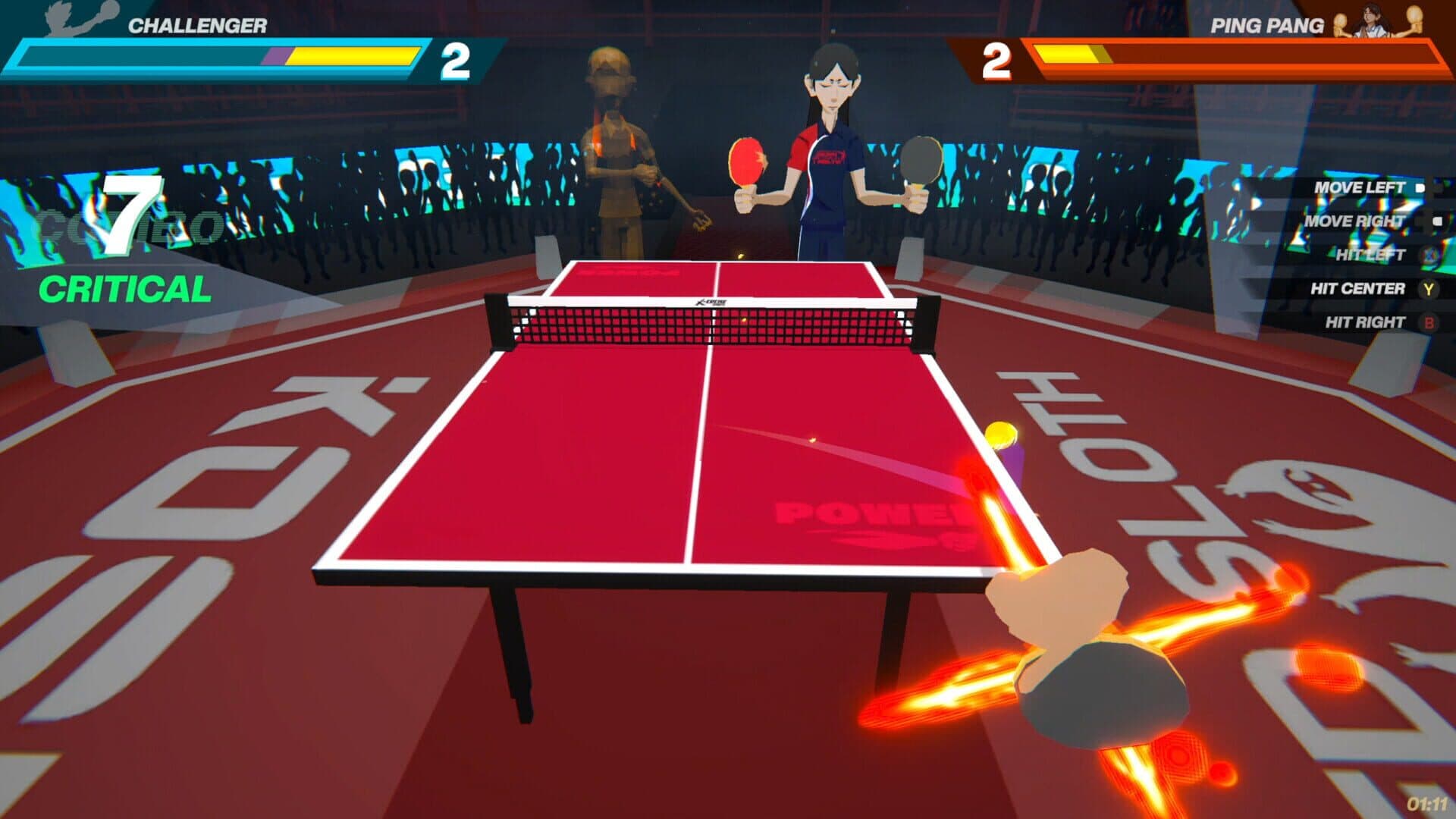 اسکرین‌شات King of Ping Pong: Megamix - 1