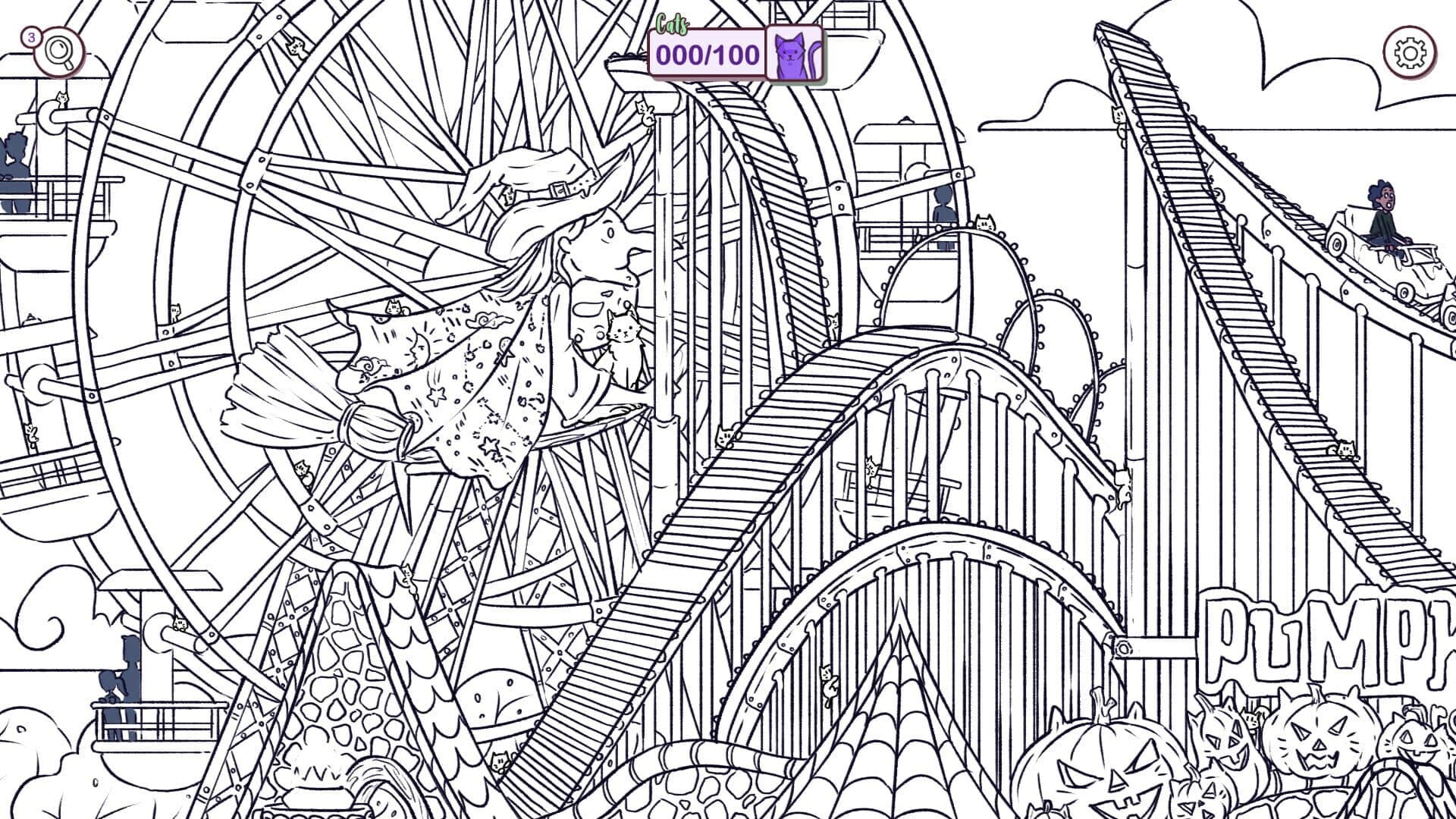 Hidden Cats in Spooky Town screenshot 0