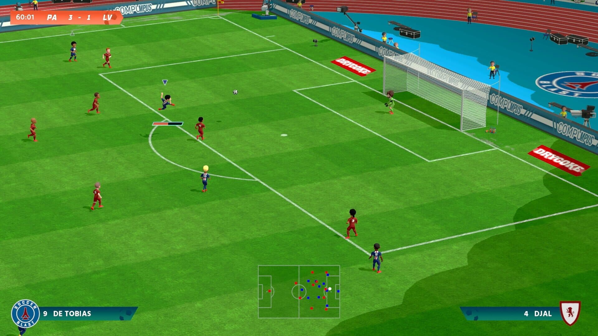 Super Soccer Blast screenshot 1