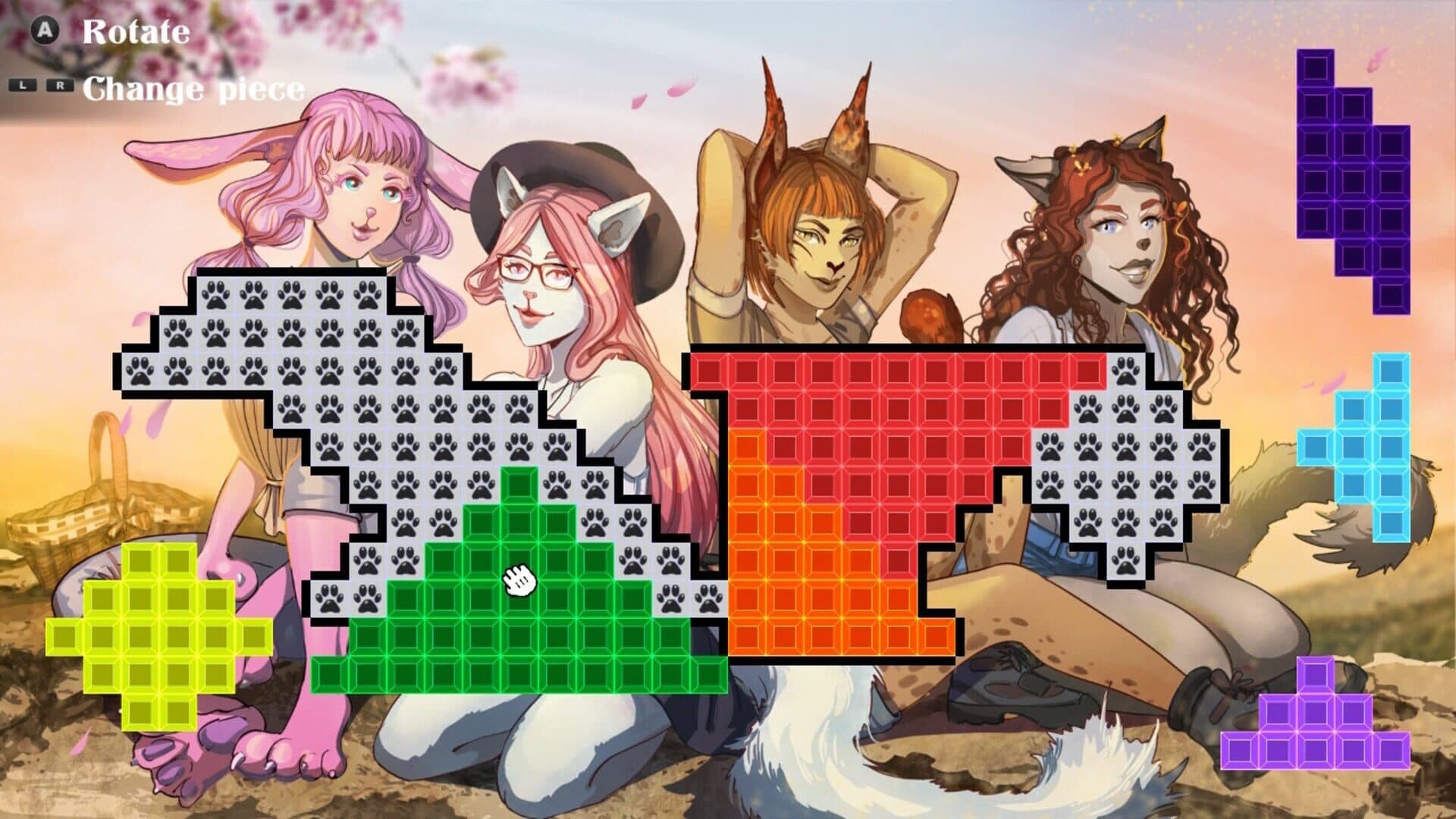 اسکرین‌شات Furry Hentai Tangram - 6