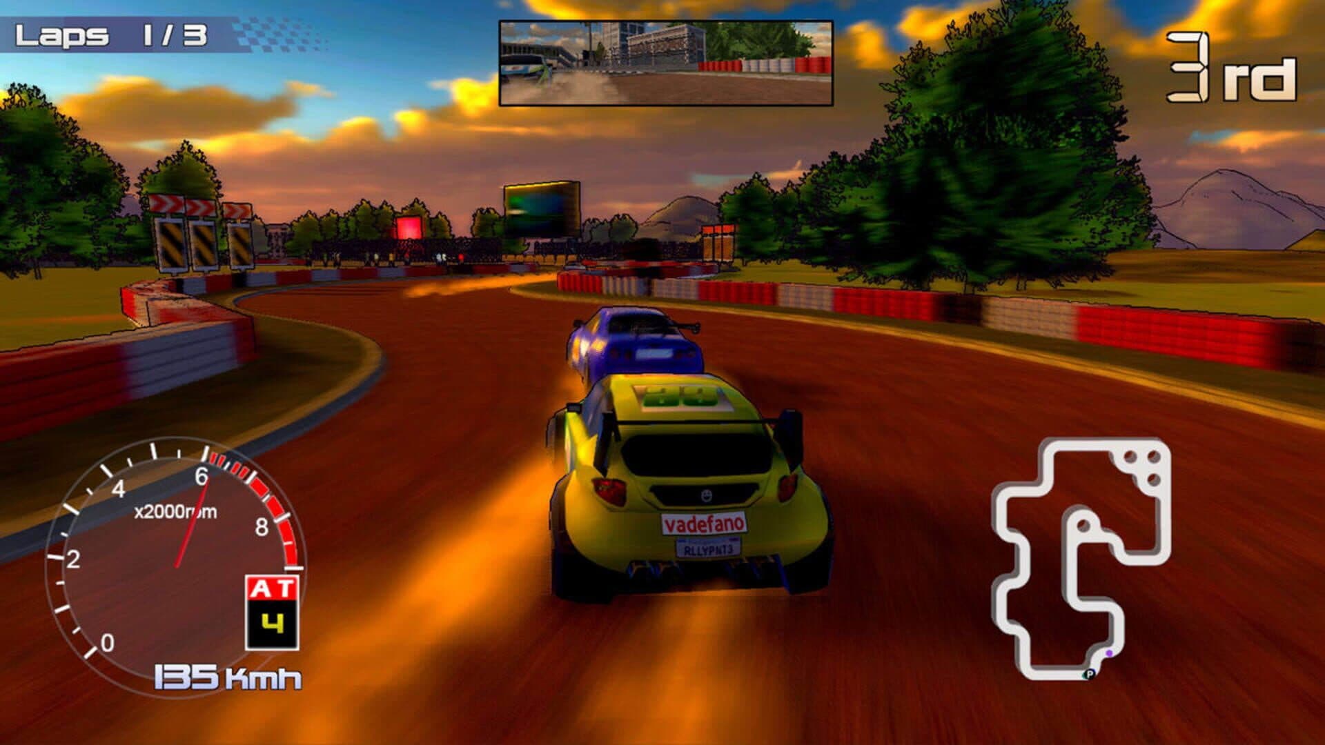 Rally Rock 'N Racing screenshot 1