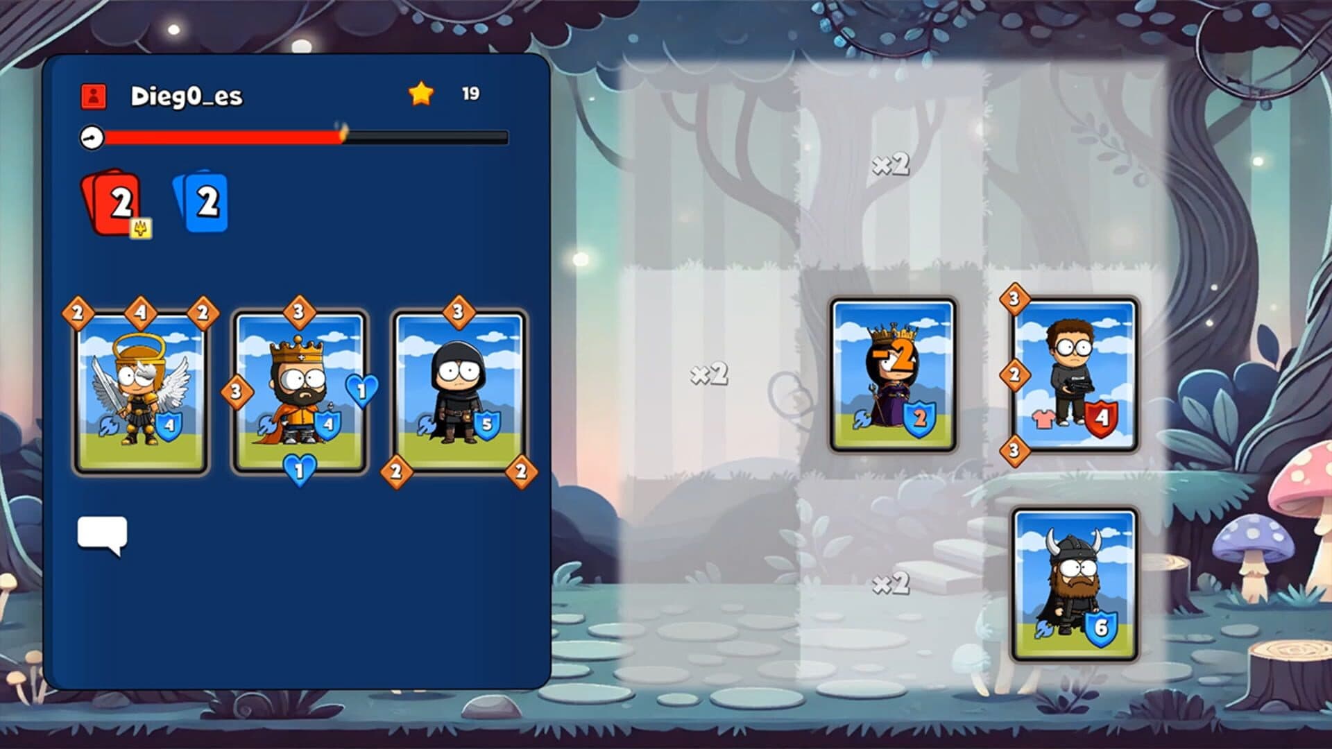 اسکرین‌شات Clash of Weirdos: Card Carnage - 2