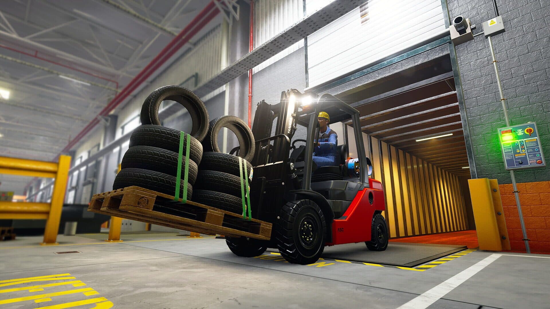 اسکرین‌شات Forklift Simulator - 2