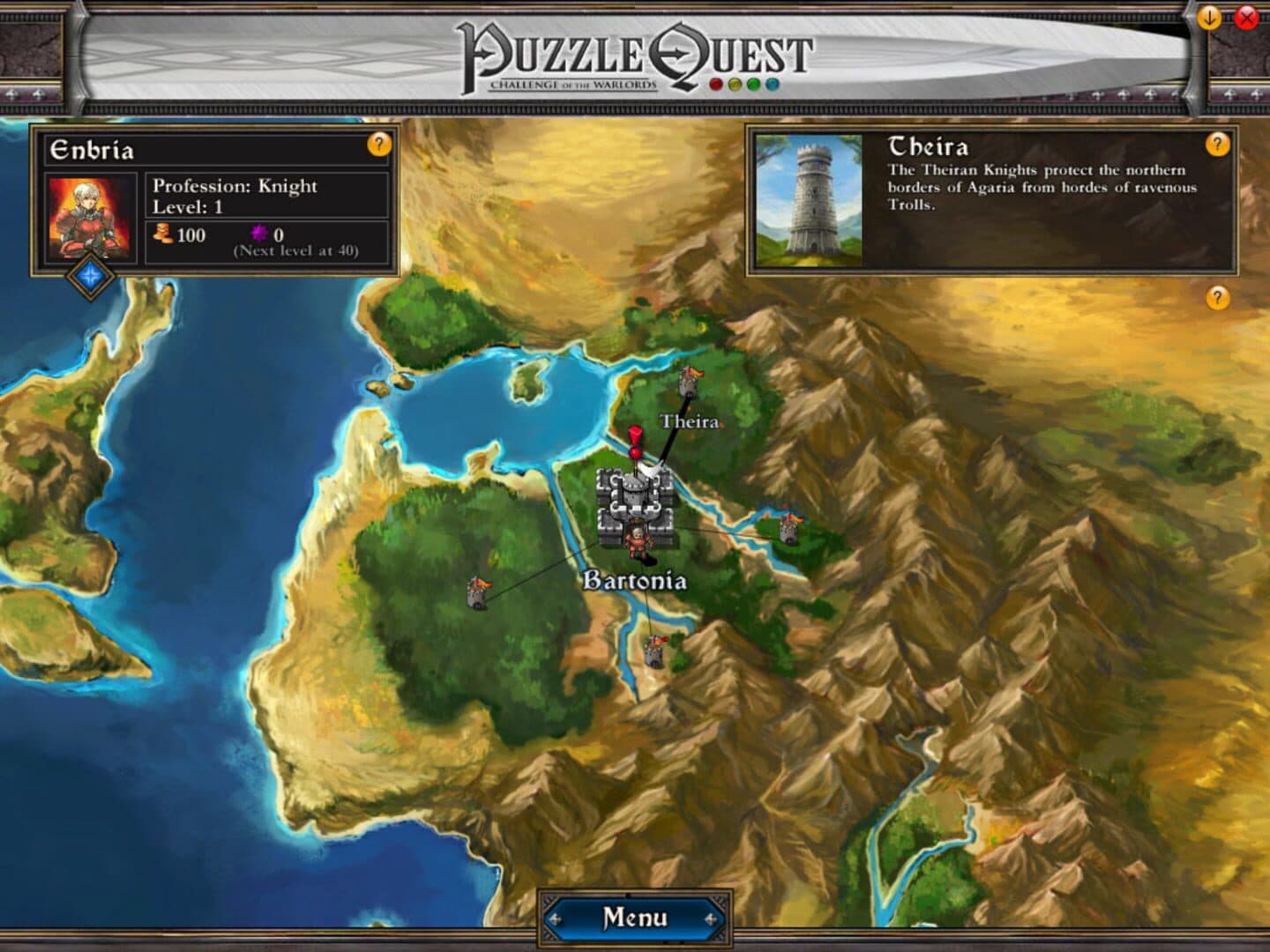 Puzzle Quest: Challenge of the Warlords screenshot 2