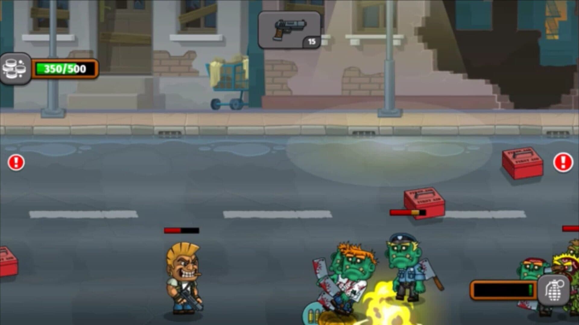 اسکرین‌شات Zombie Town! - 1