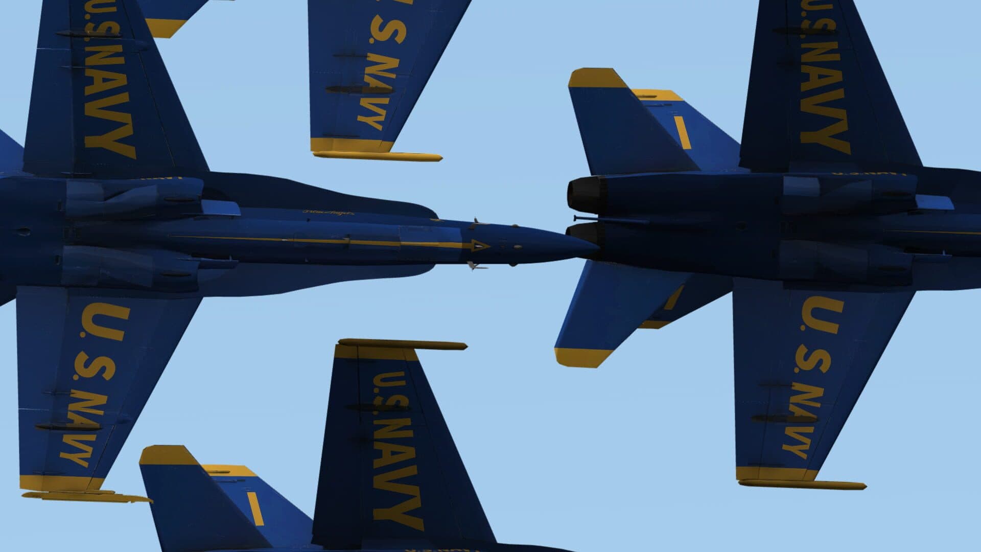 اسکرین‌شات Blue Angels Aerobatic Flight Simulator - 10
