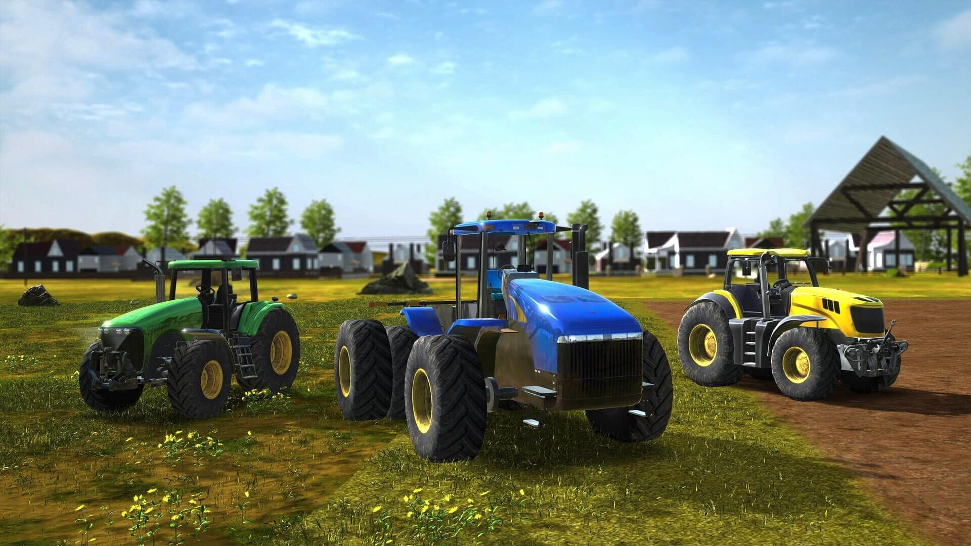 اسکرین‌شات Farming Tractor Simulator 2023: Drive Combine & Trucks - 4