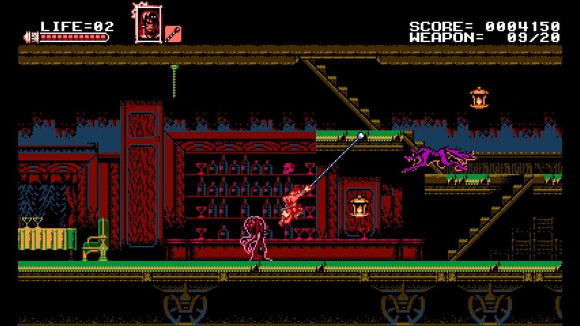 Bloodstained: Curse of the Moon screenshot 2