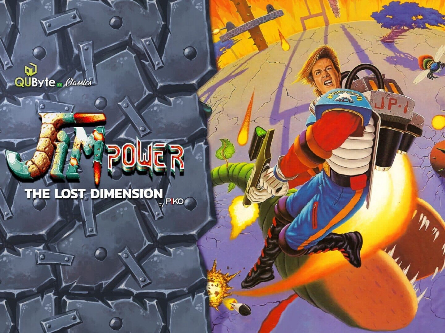 QUByte Classics: Jim Power - The Lost Dimension by Piko