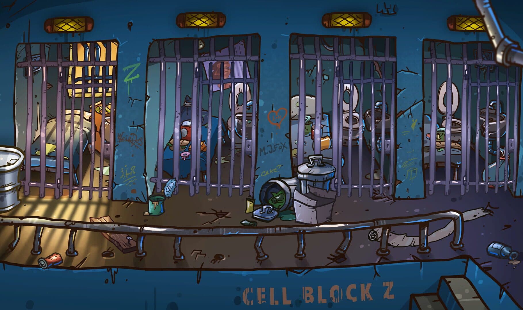 Scheming Through the Zombie Apocalypse: Episode 2 - Caged screenshot 1