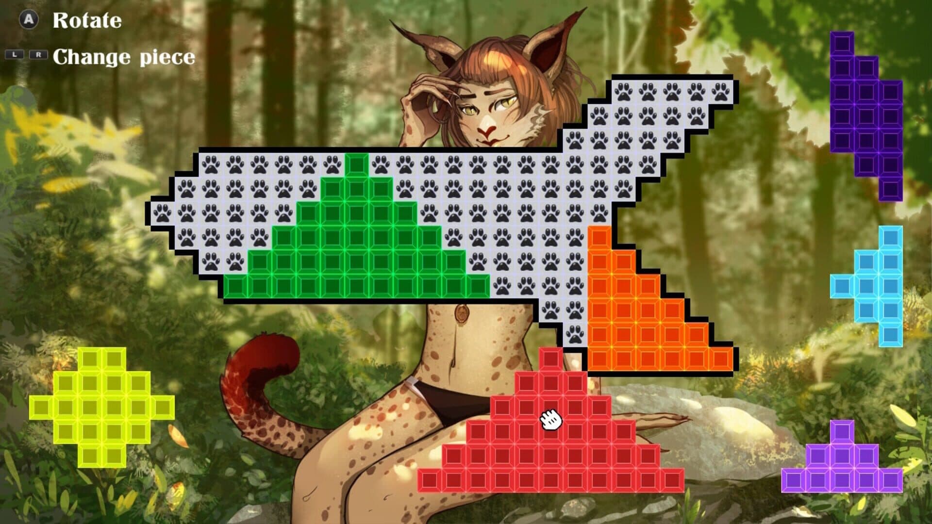 اسکرین‌شات Furry Hentai Tangram - 1