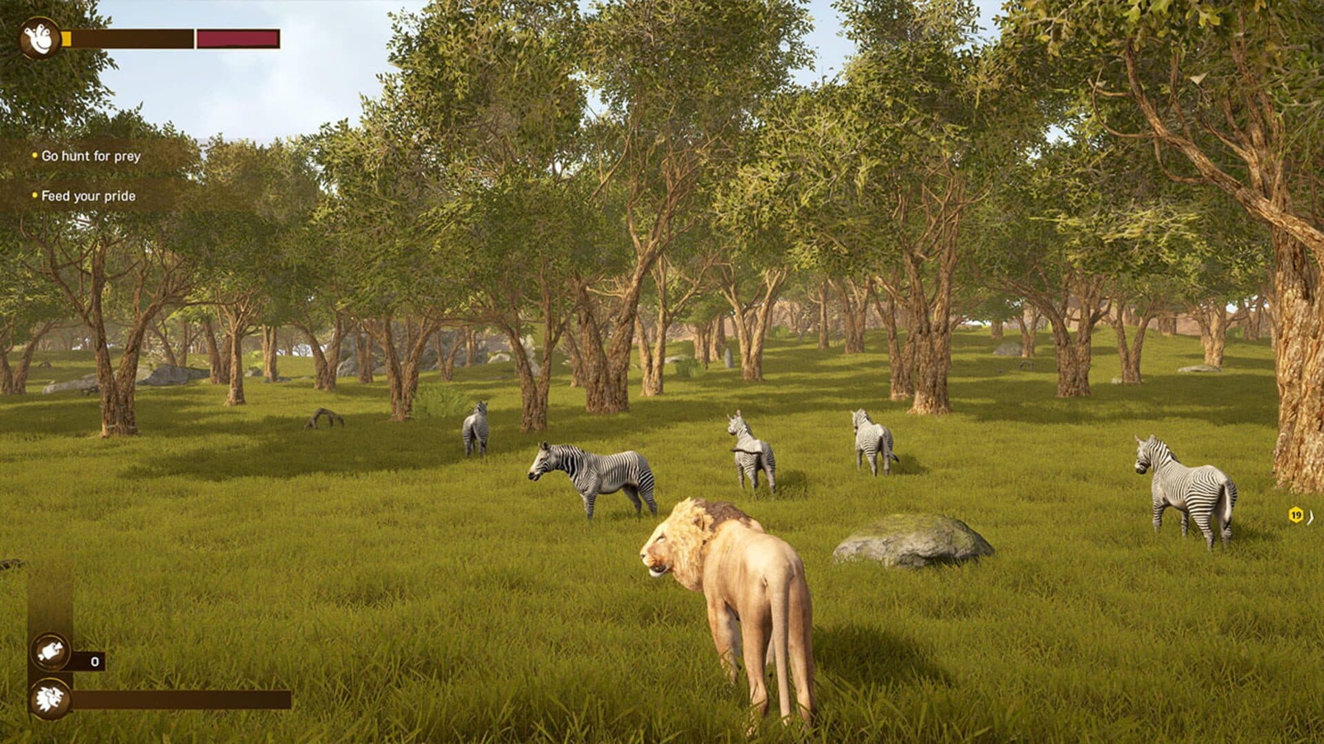 اسکرین‌شات Lion Simulator RPG: Animal Battle Survive - 4