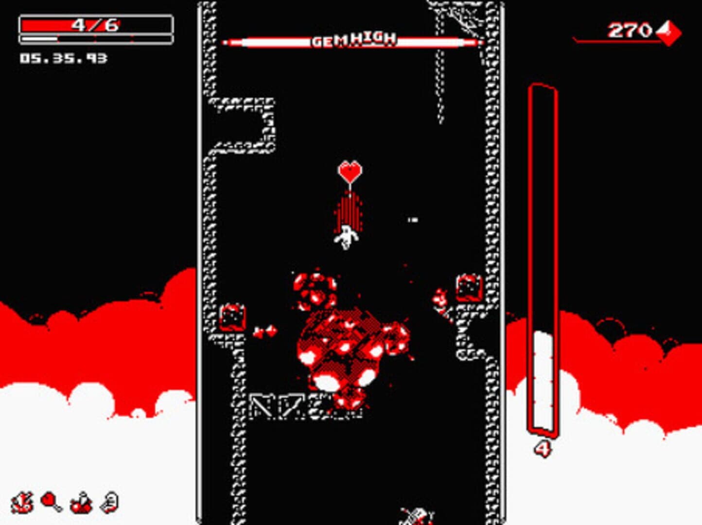 اسکرین‌شات Downwell - 4