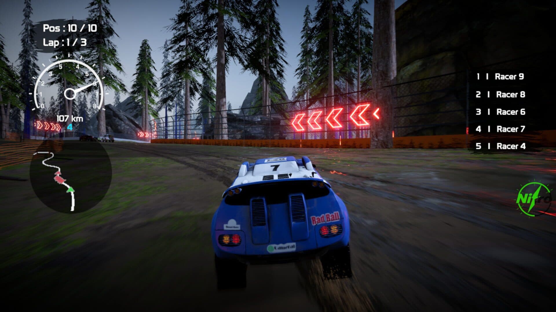 اسکرین‌شات Offroad Rally Racing - 1