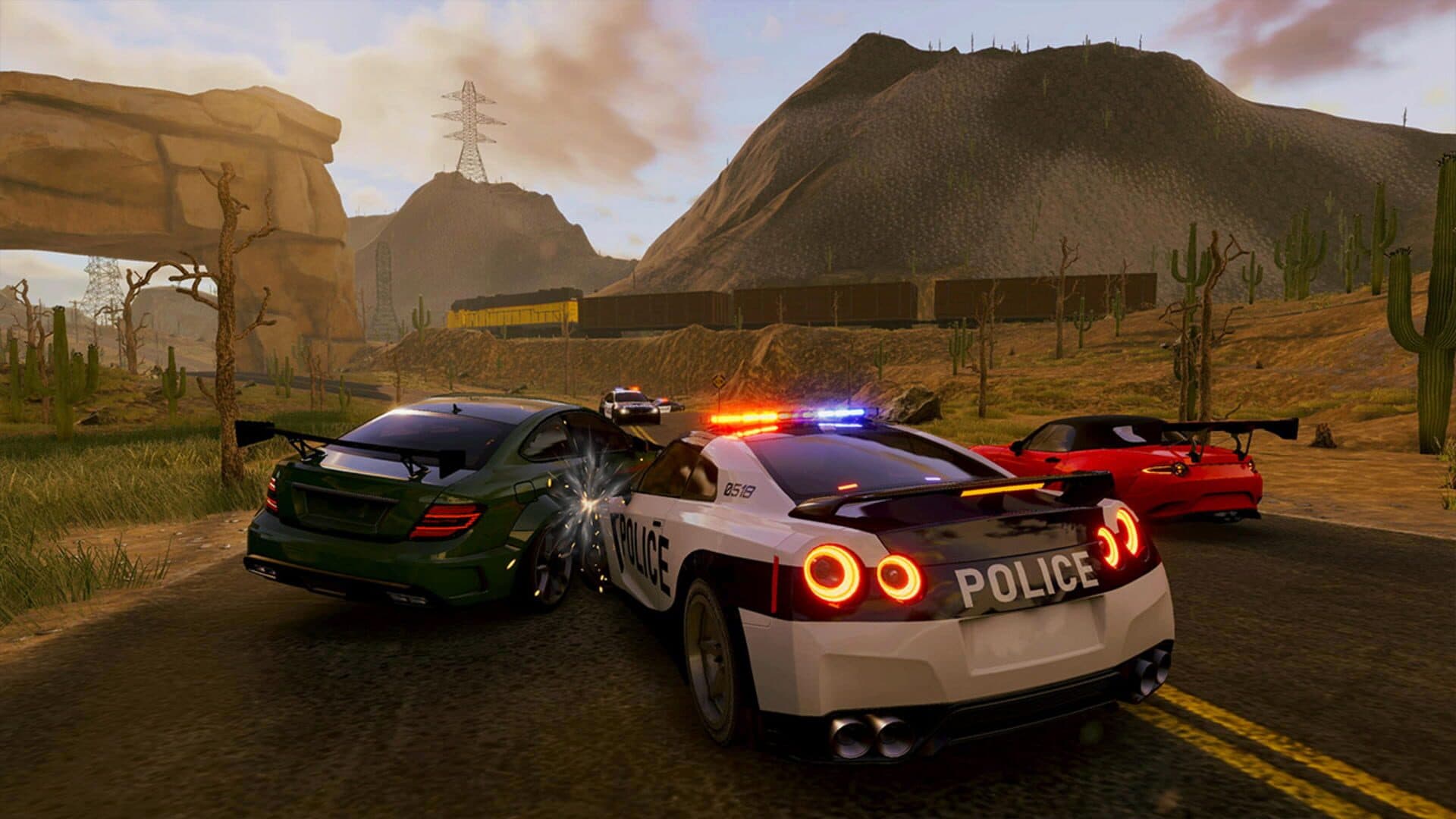 اسکرین‌شات Police Chase Simulator: Highway Racers Pursuit - 1