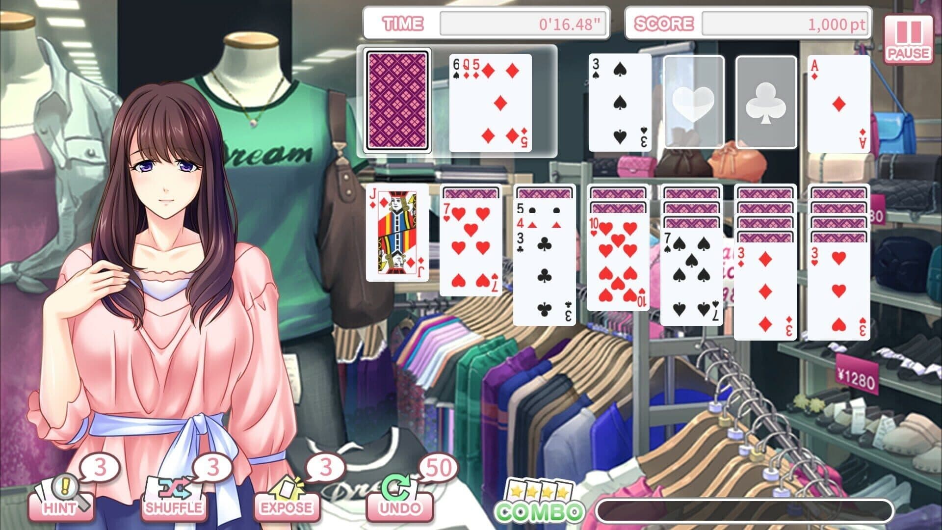 اسکرین‌شات Pretty Girls Klondike Solitaire Plus - 4