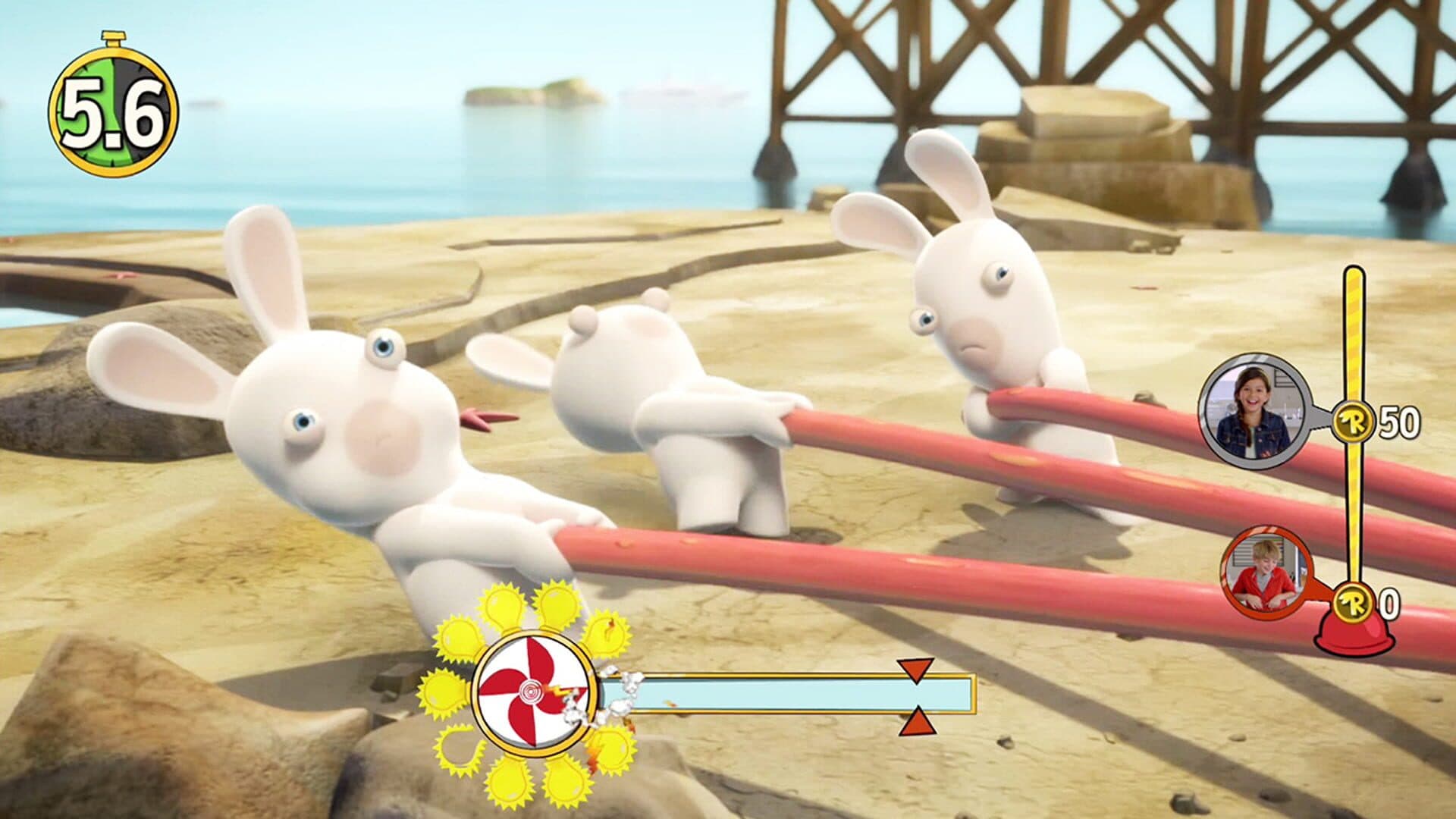 اسکرین‌شات Rabbids Invasion: The Interactive TV Show - 1