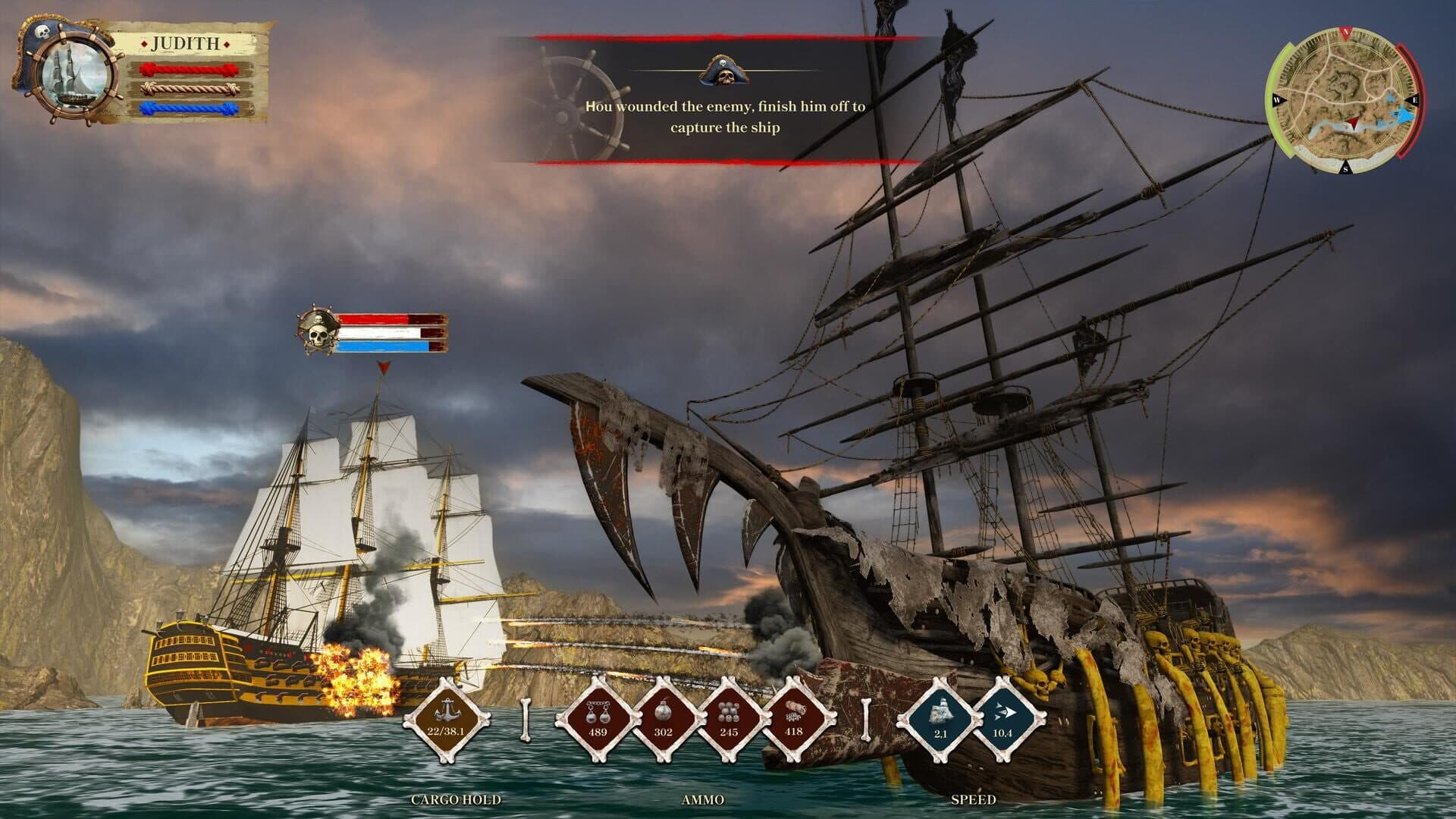 اسکرین‌شات Pirate Simulator: Corsair Skull & Sails - 4