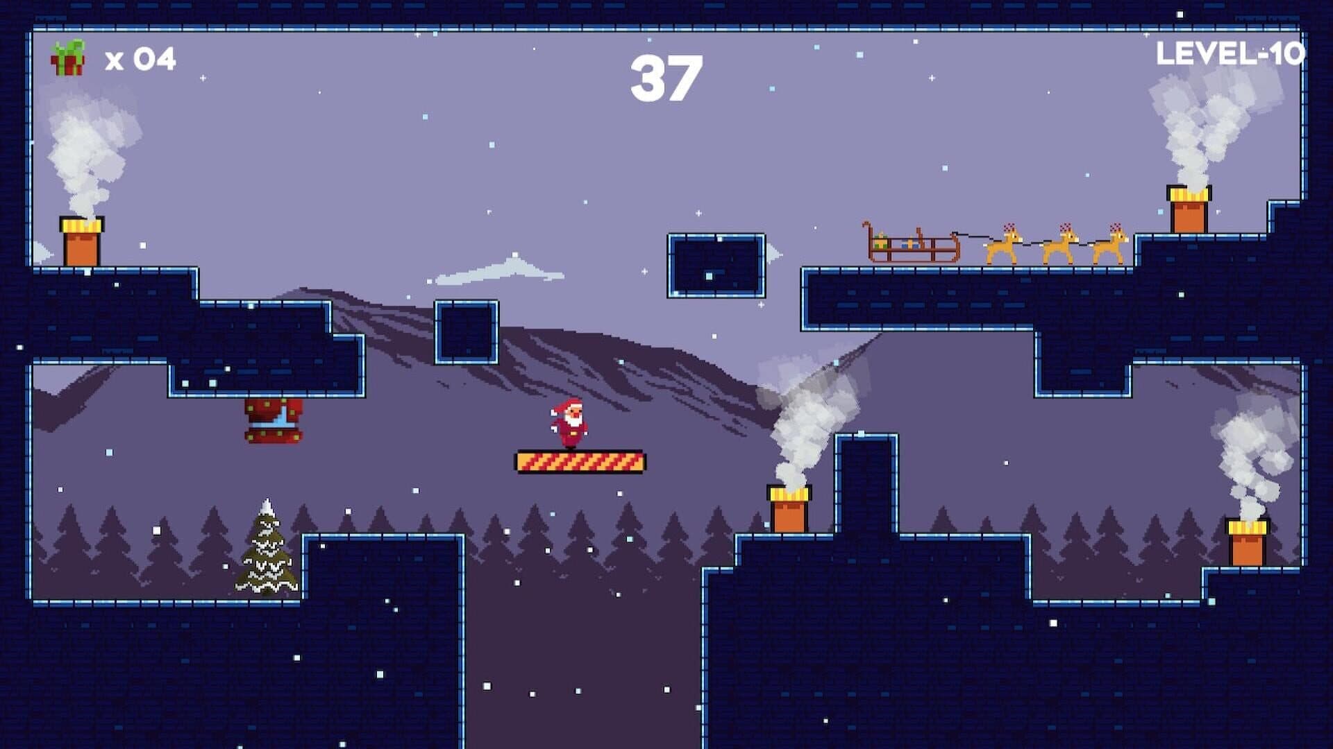 اسکرین‌شات Santa's Chimney Quest - 1