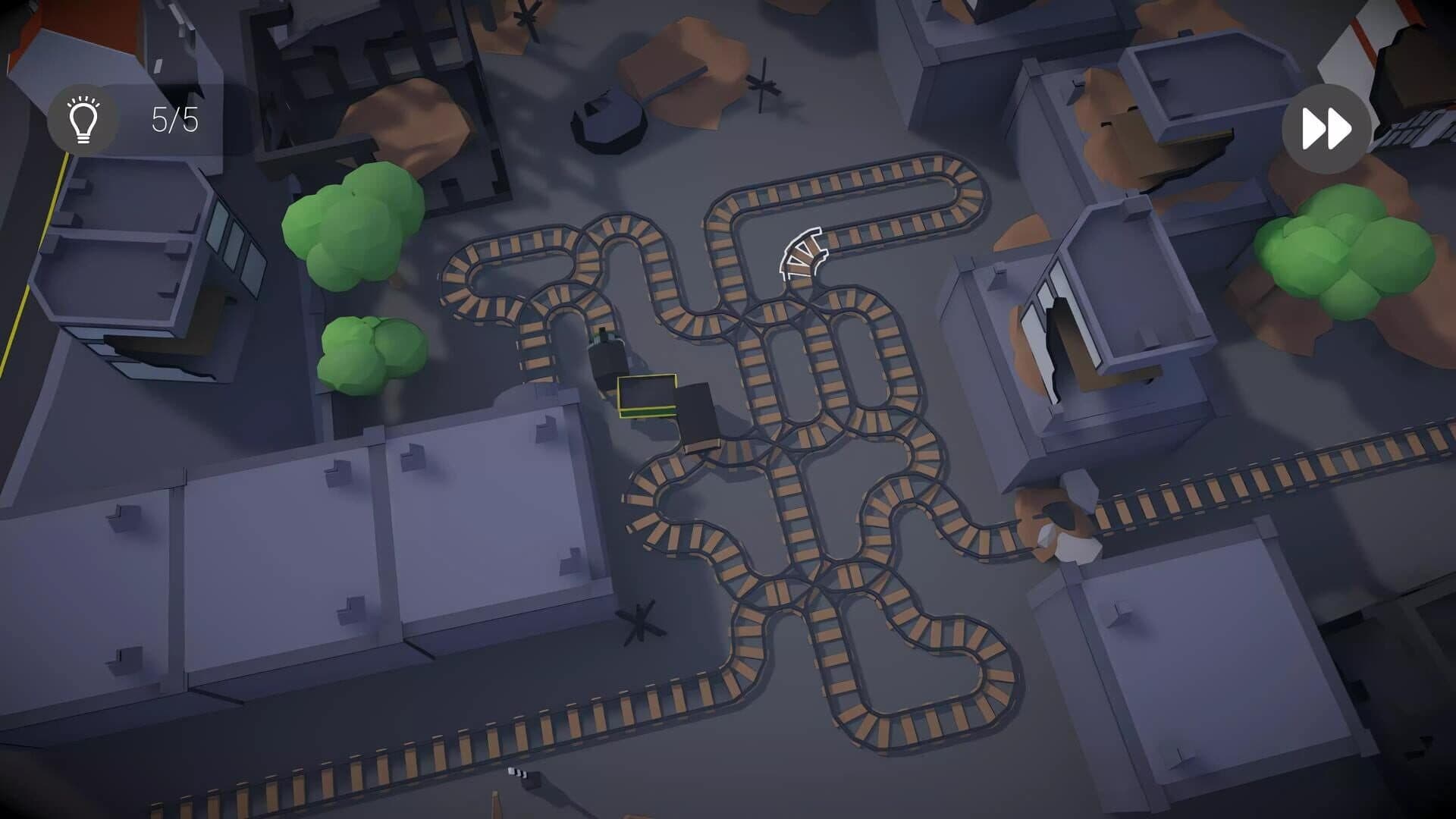 اسکرین‌شات Trainlax: Railway Puzzle Simulator - 1