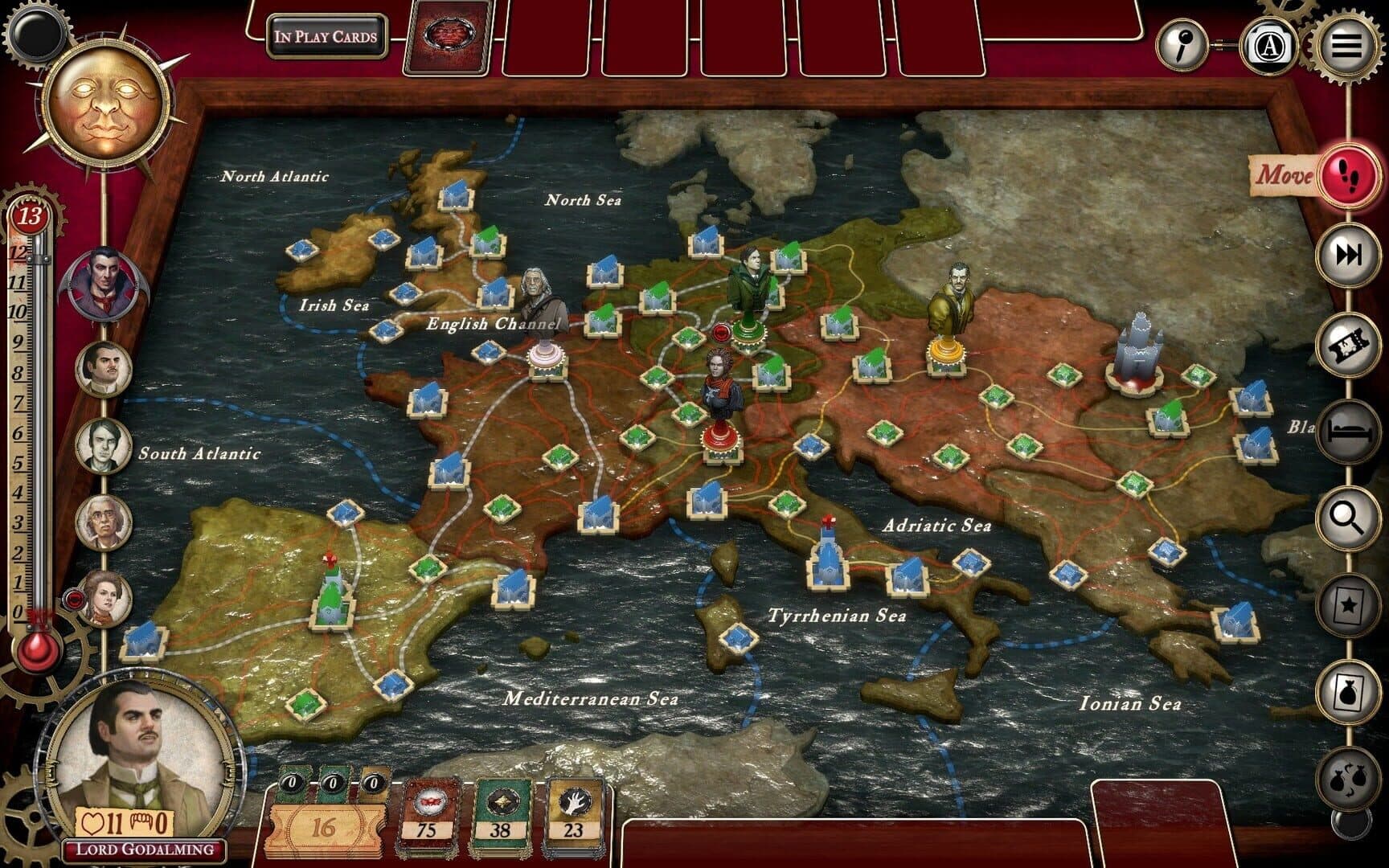 Fury of Dracula: Digital Edition screenshot 4