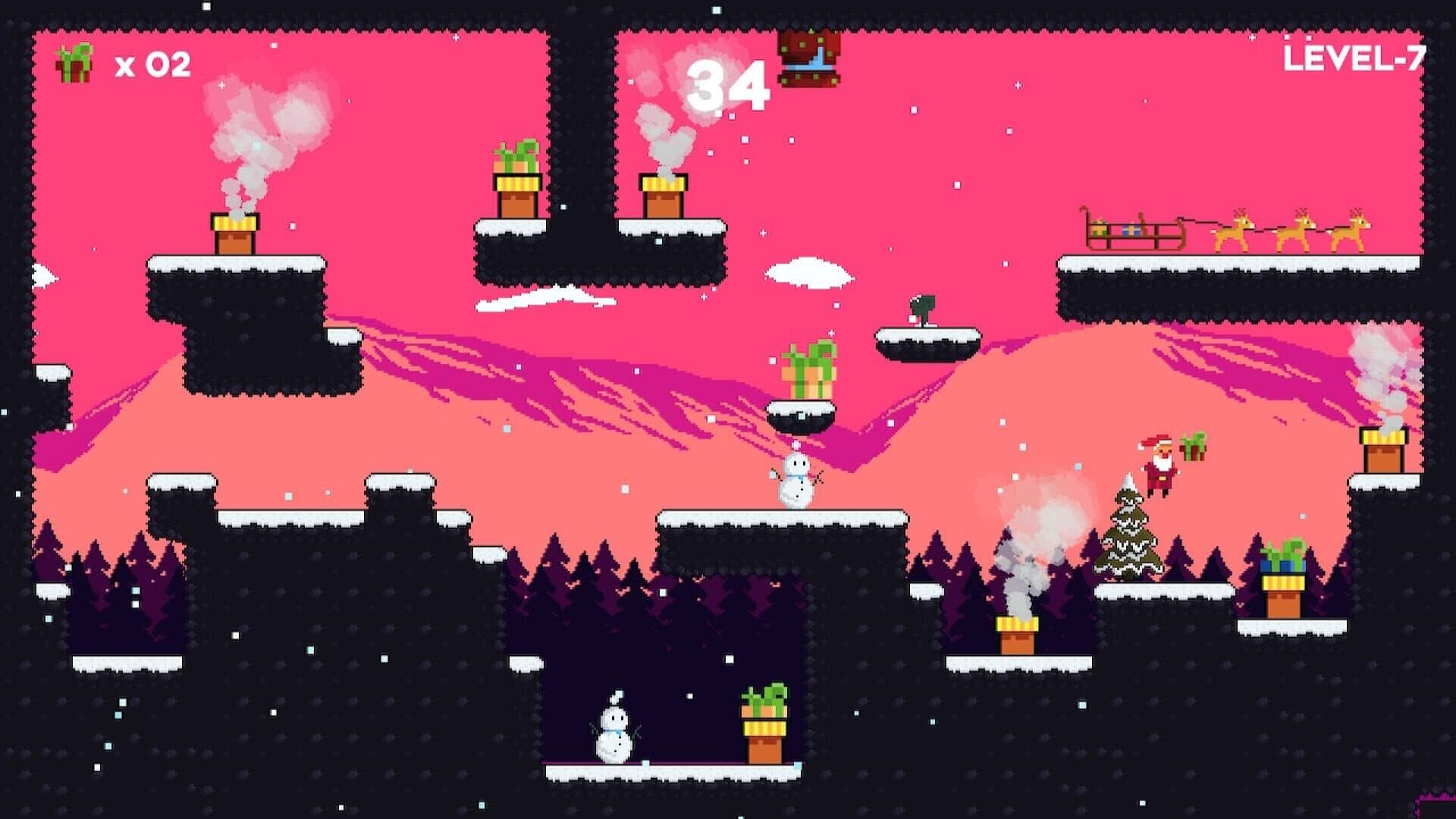 اسکرین‌شات Santa's Chimney Quest - 4