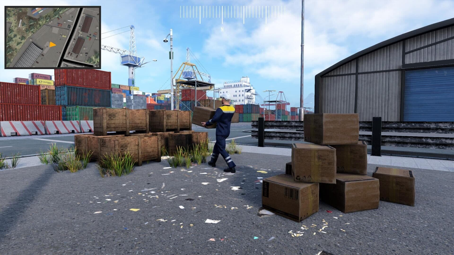 اسکرین‌شات Port Logistics Simulator: Dockside Harbor Handling - 7