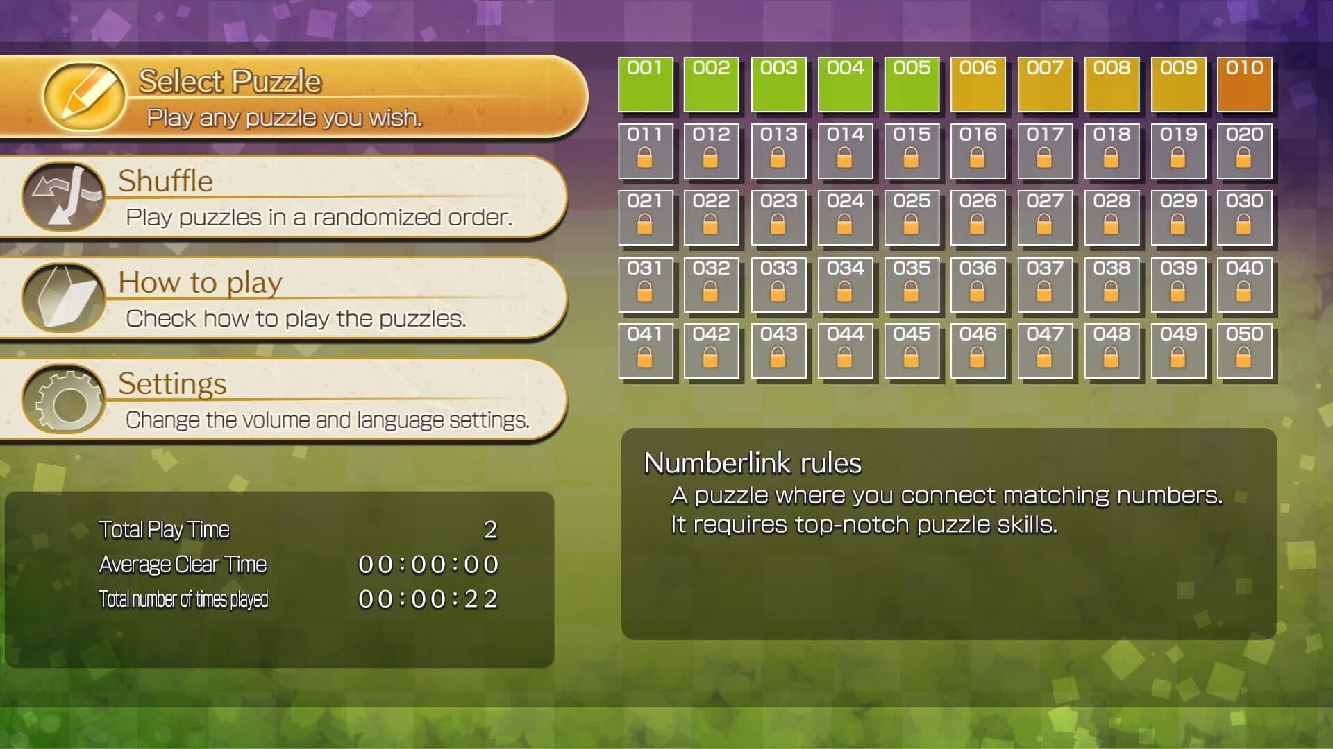 اسکرین‌شات Puzzle by Nikoli W Numberlink - 4
